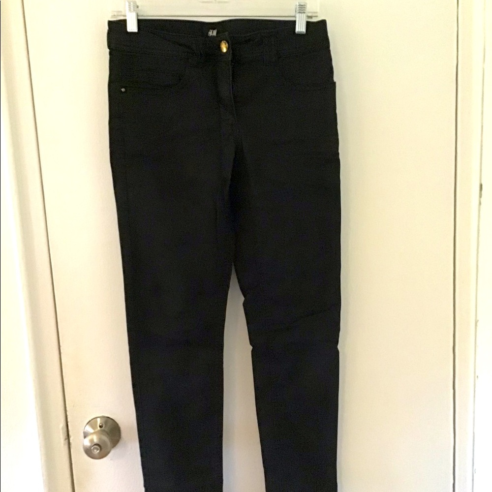 H&M black lightweight skinny pants